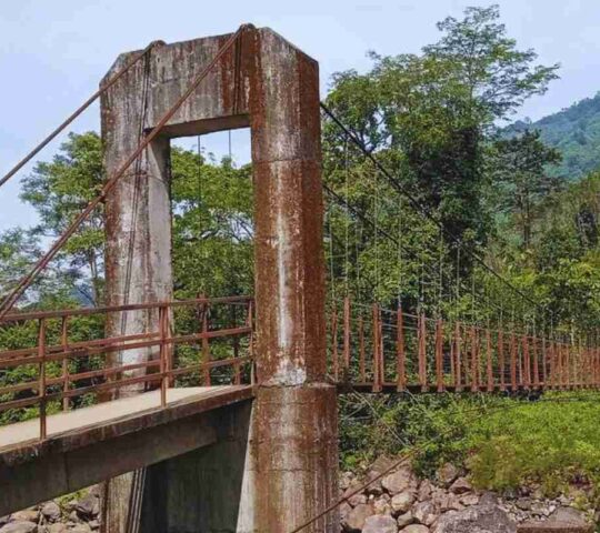 Mankulam Hanging Bridge